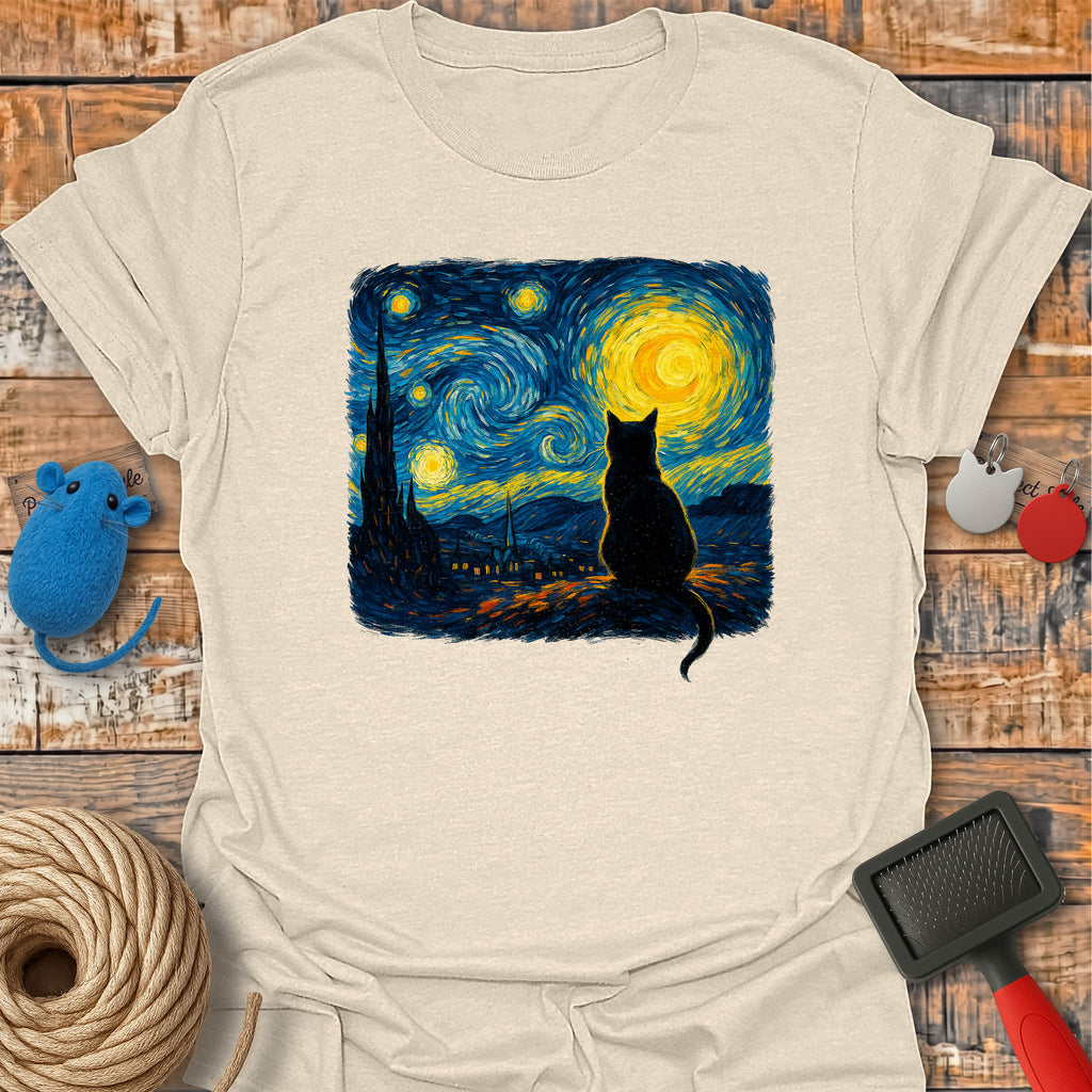 Starry Night Cat