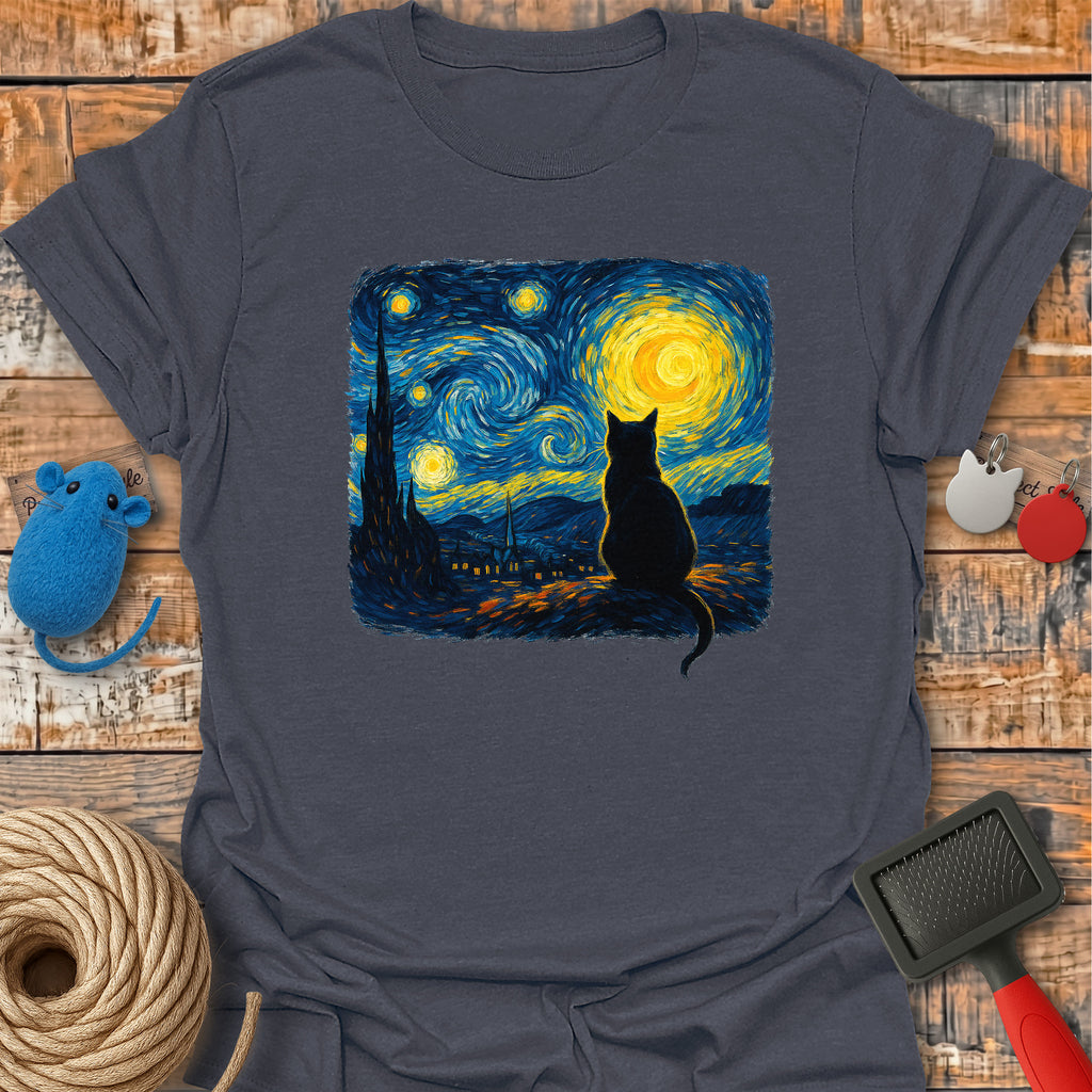 Starry Night Cat