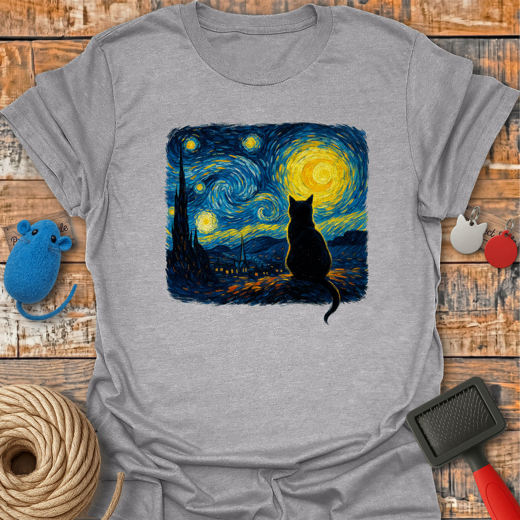 Starry Night Cat
