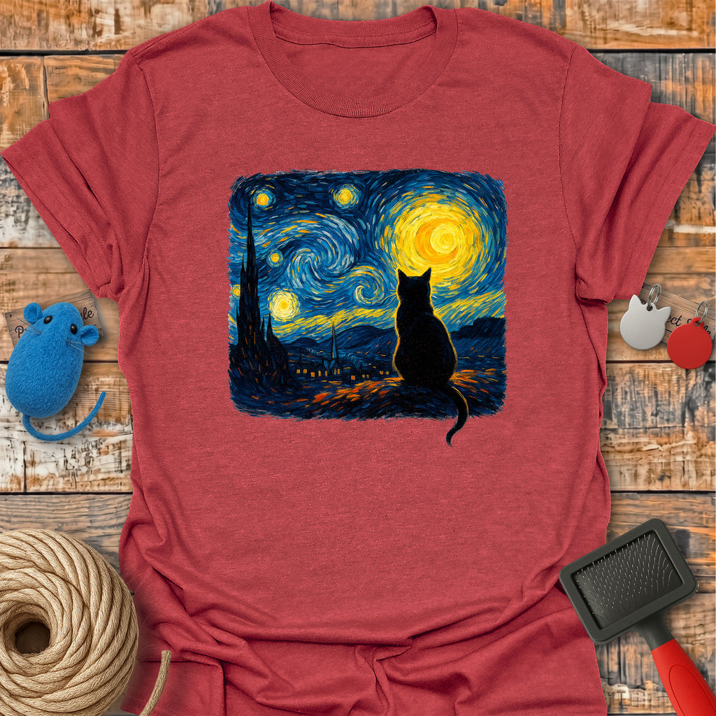 Starry Night Cat