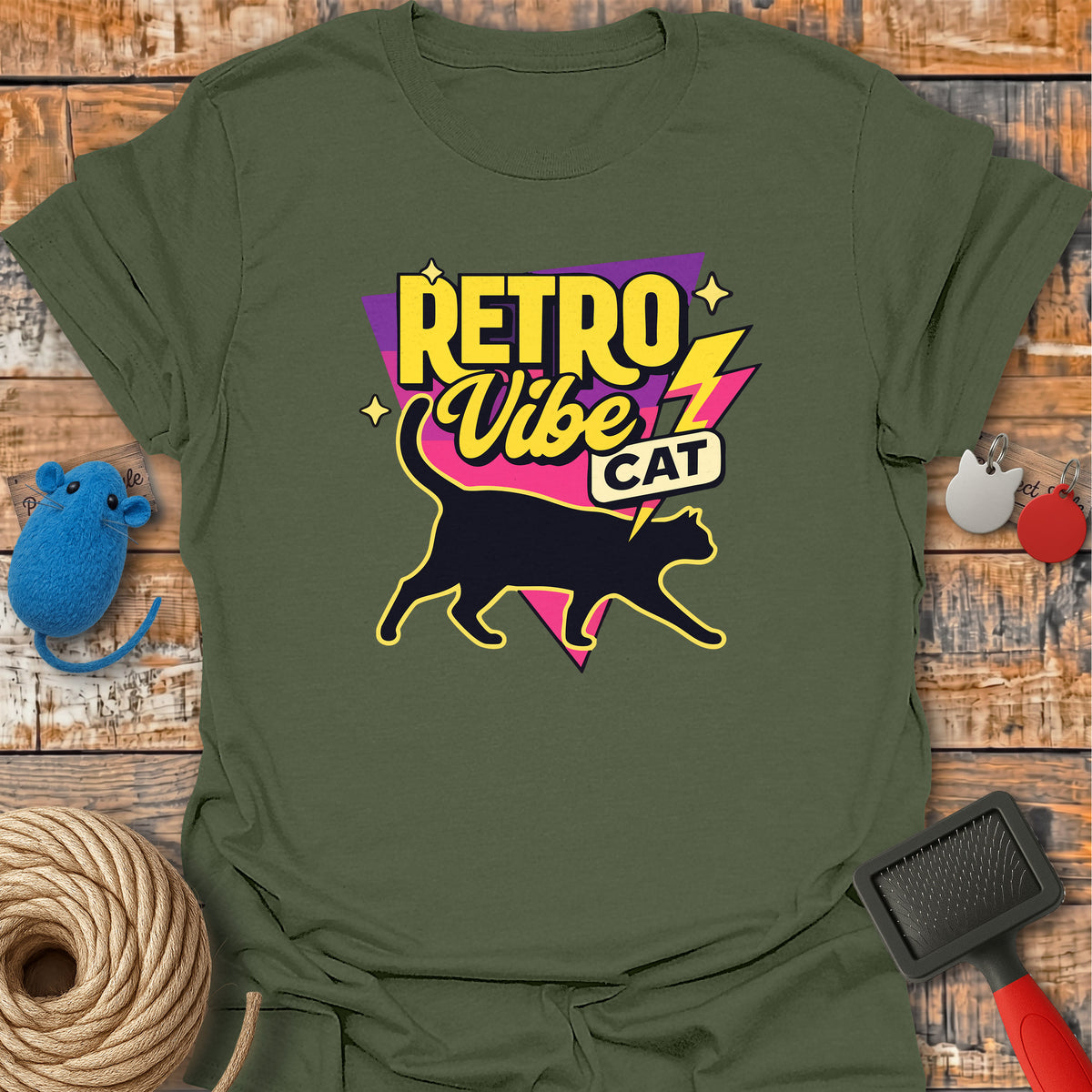 Retro Vibe Cat