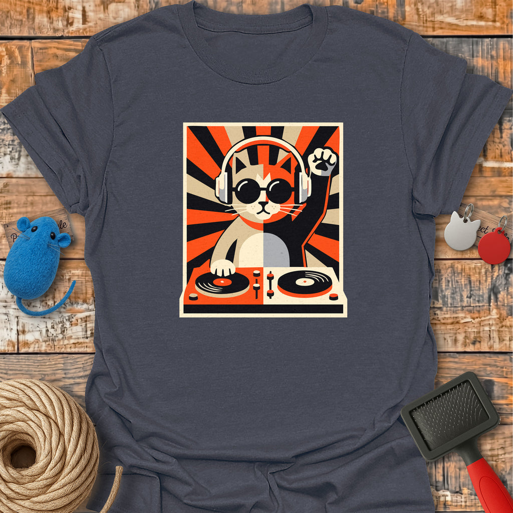 Retro DJ Cat