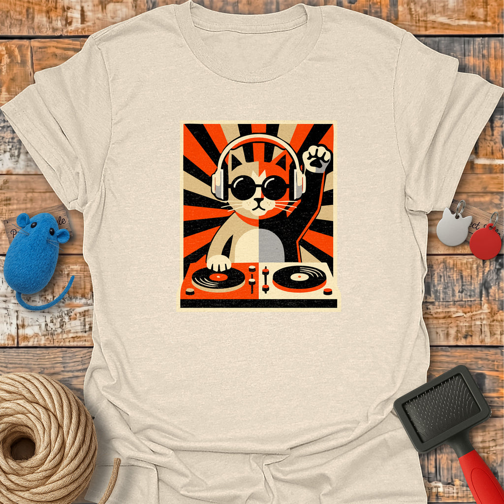 Retro DJ Cat