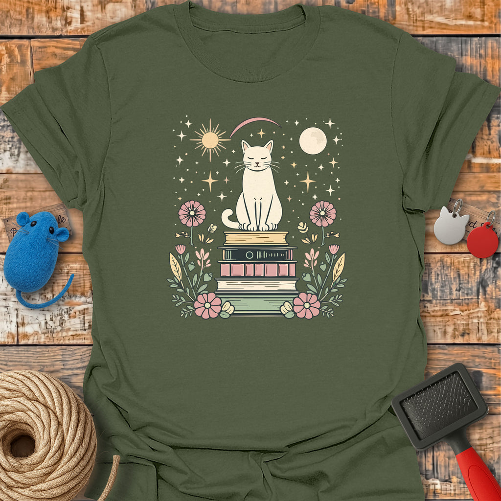 Boho Book Cat