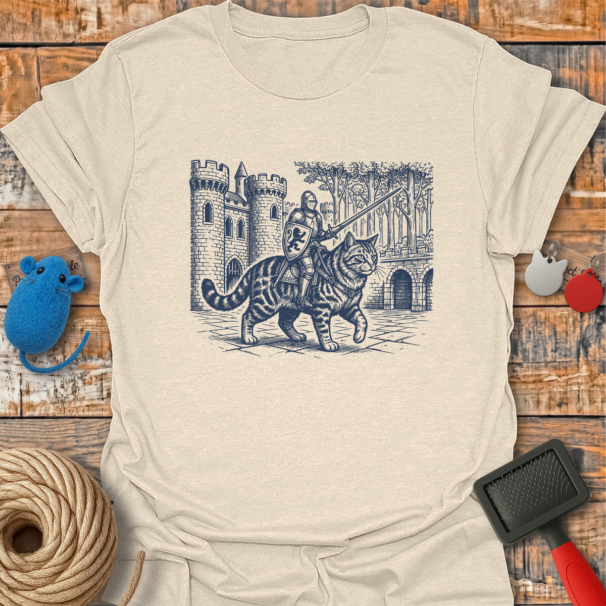 Medieval Knight Cat