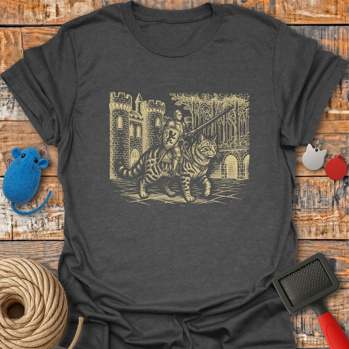 Medieval Knight Cat