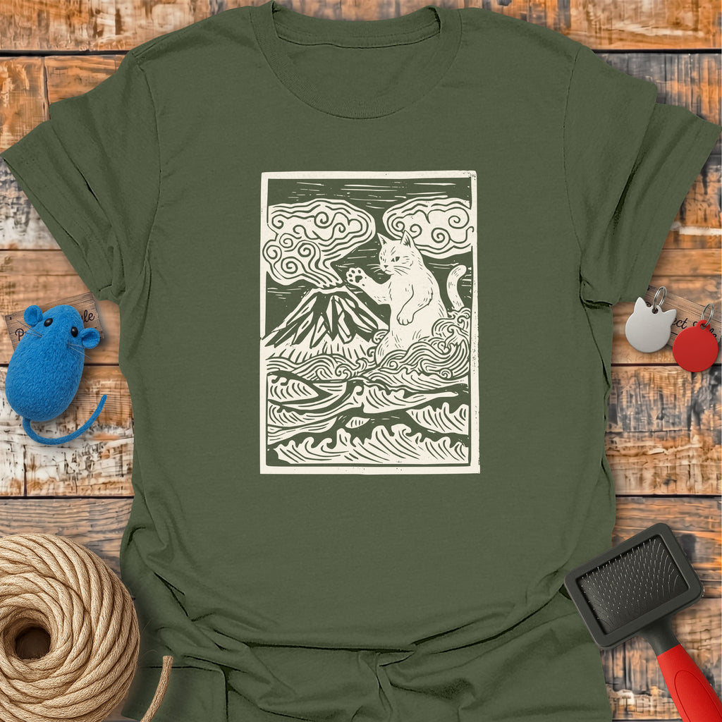 Great Wave Catzilla
