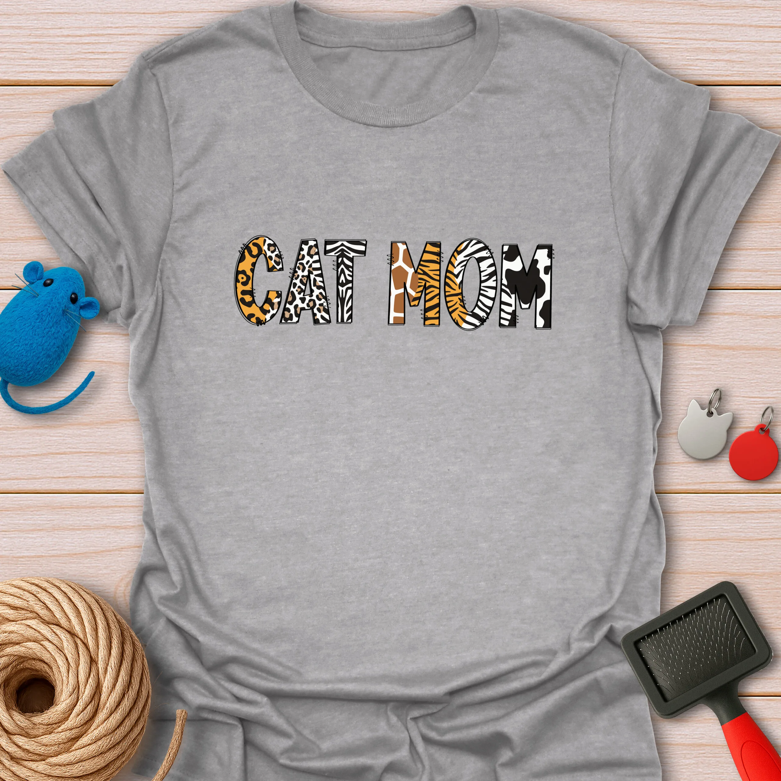 Cat Mom Animal Print Safari Style